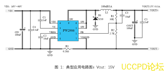 50V转12V，50V转9V稳压降压芯片，最大10A