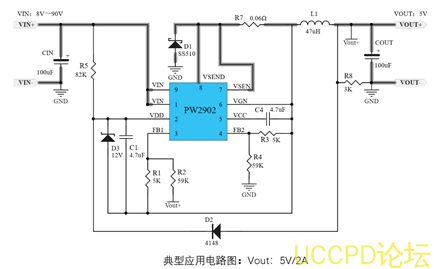 72V转15V，72V转12V的降压芯片选型介绍