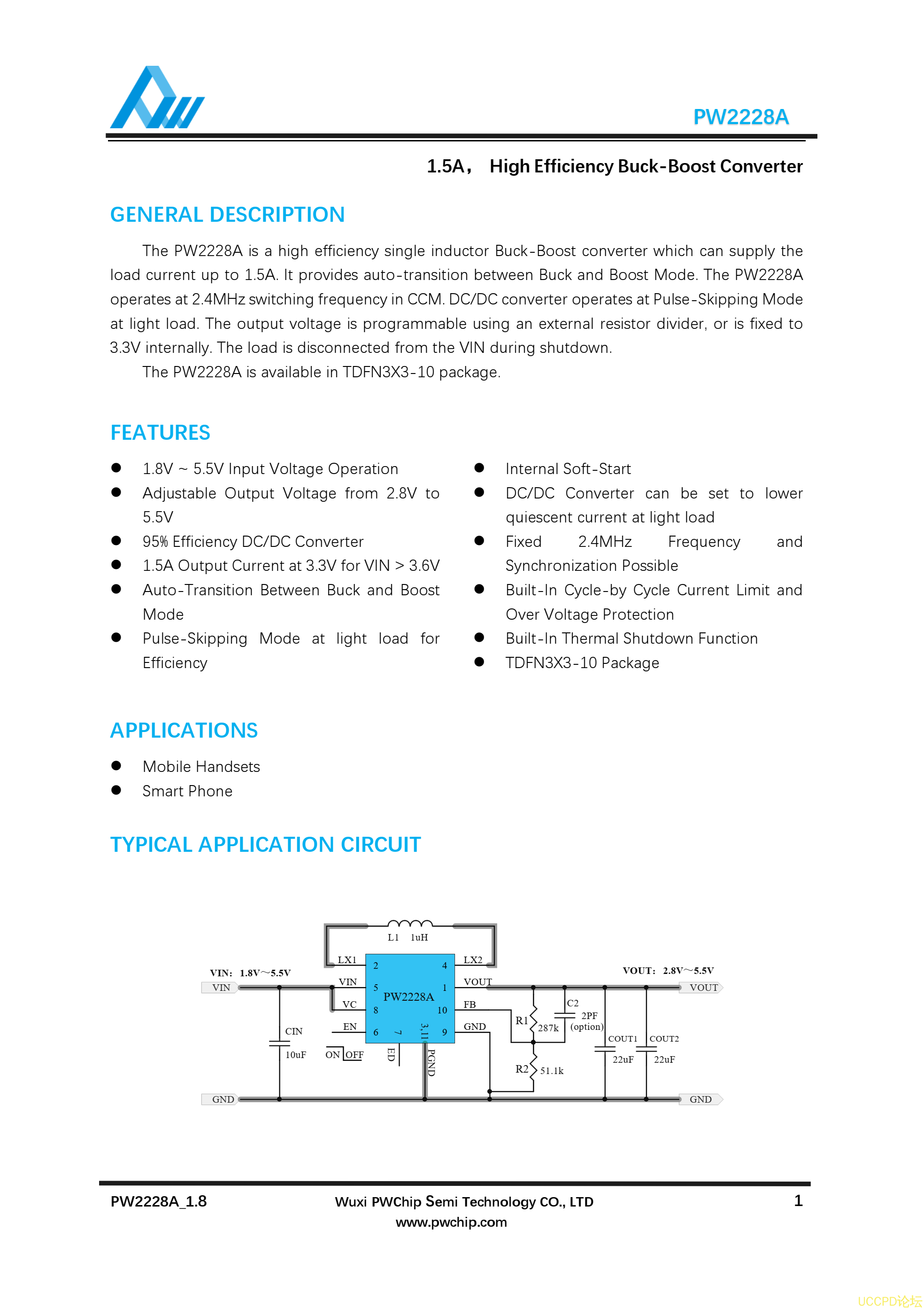 f_07b3d28c6bc2039598a01cb6ae0453e5.png 代理PW2228A芯片,原装现货,技术支持