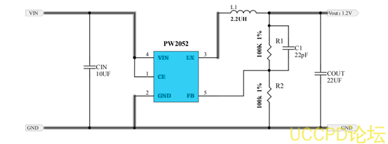 f_8b3302445e588a7938e5919b51c6a707.png 代理PW2052芯片,高頻衕步DC-DC降壓調節器