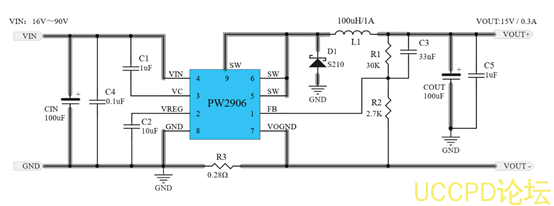 f_97182ada00e934c2d43eb4204cd96e40.png 72V转15V,72V转12V的降压芯片选型介绍