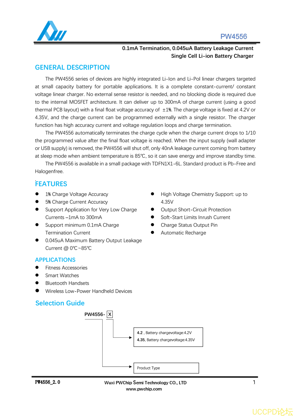 f_c18e64096cd8301107127c66d0aba23c.png 代理PW4556芯片,锂离子线性充电器,现货,技术支援