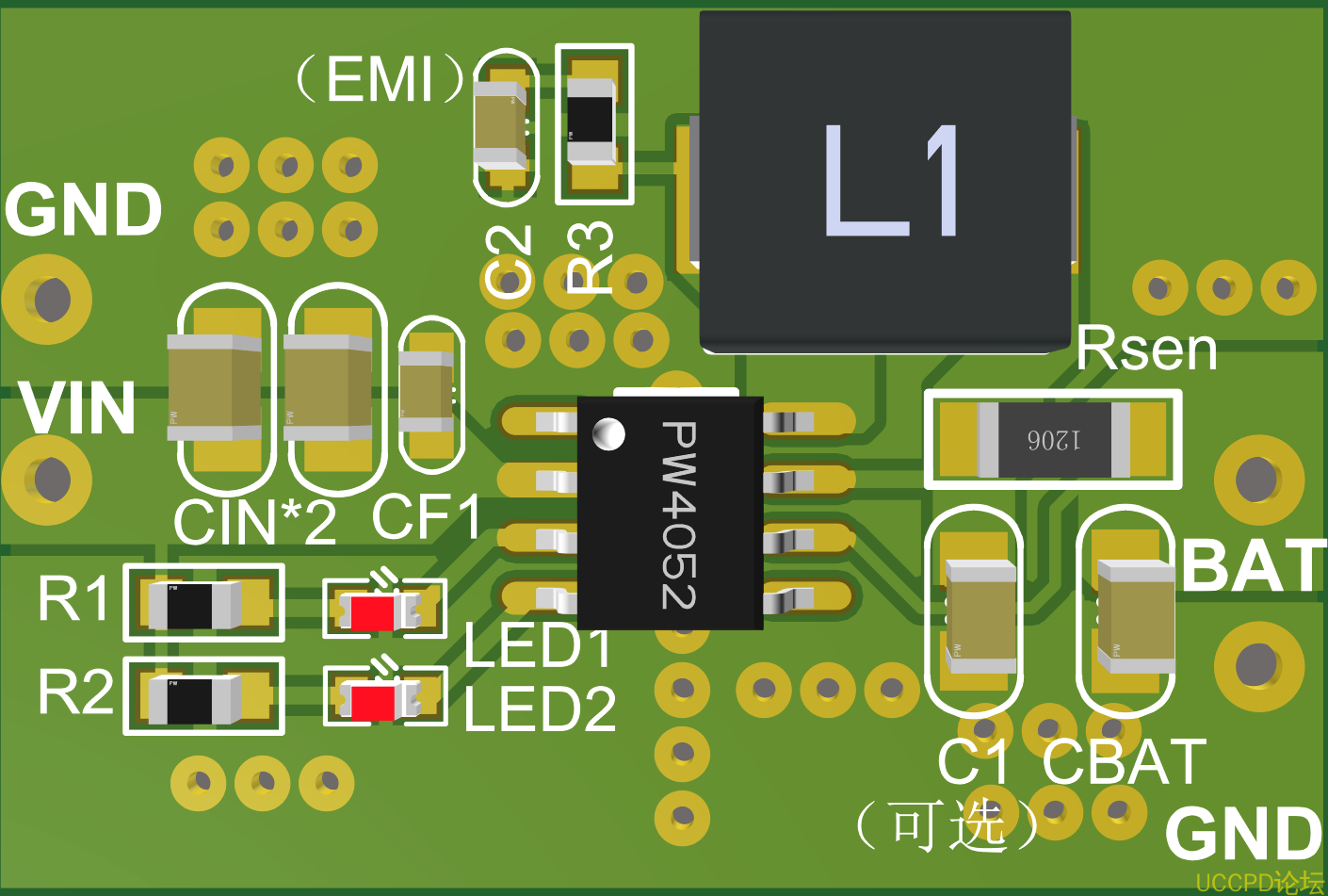 2A锂电池充电管理IC，具有恒压/恒流充电模式