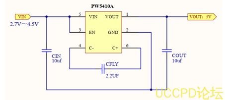 3.7V升压5V，3.7V转5V电路图芯片