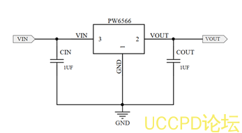 5V降压转3.3V，5V转3V电路图芯片