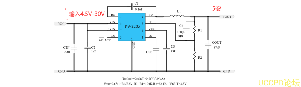 18V降压3.3V，15V降压3.3V的降压IC和LDO芯片方案