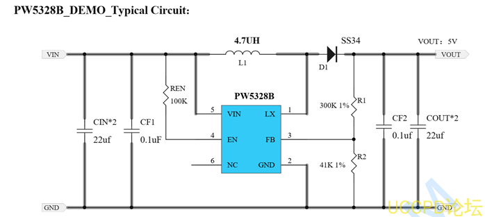 鋰電池陞壓芯片，IC電路圖資料