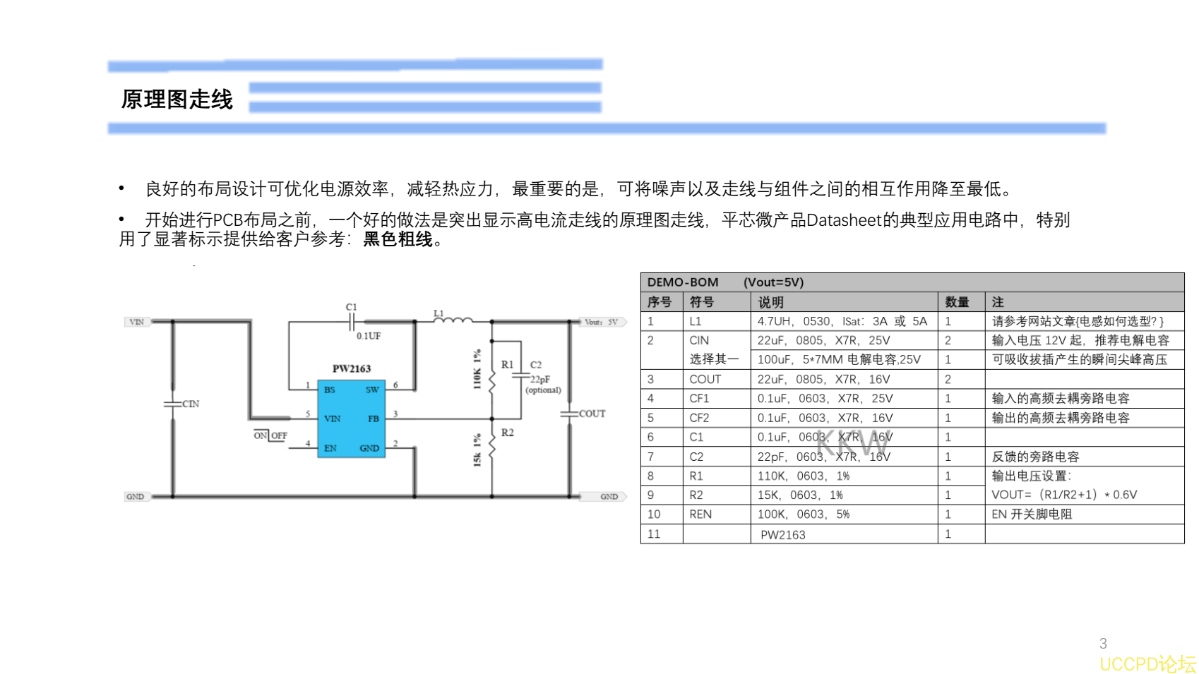 9V降压5V,最大3A供电的PCB设计过程截图PW2163