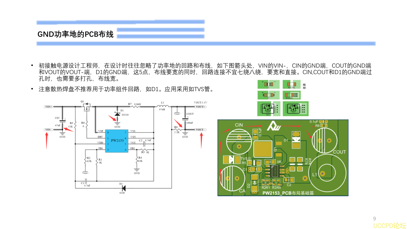 80V转5V，恒压可调恒流电源PCB设计建议规范PW2153