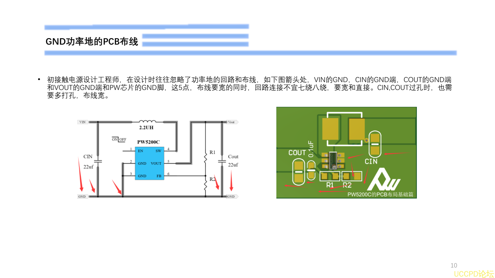 PW5200C的PCB布局设计建议-基础篇