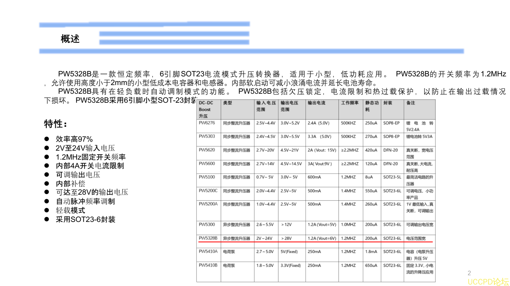 PW5328B的锂电池升压9V芯片方案，设计图