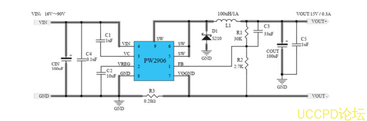 42V降压24V,20V, 15V,12V,9V降压电源芯片,1A-3A选型