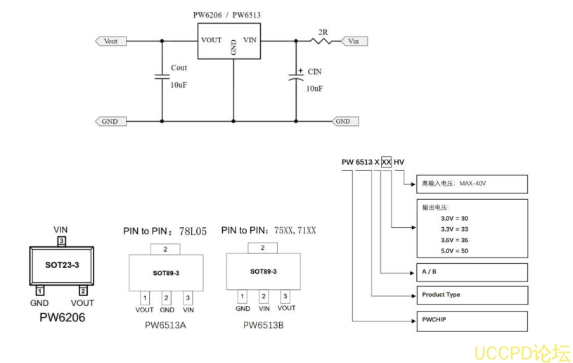 12V轉5V降壓芯片，12V轉3.3V穩壓芯片電路圖