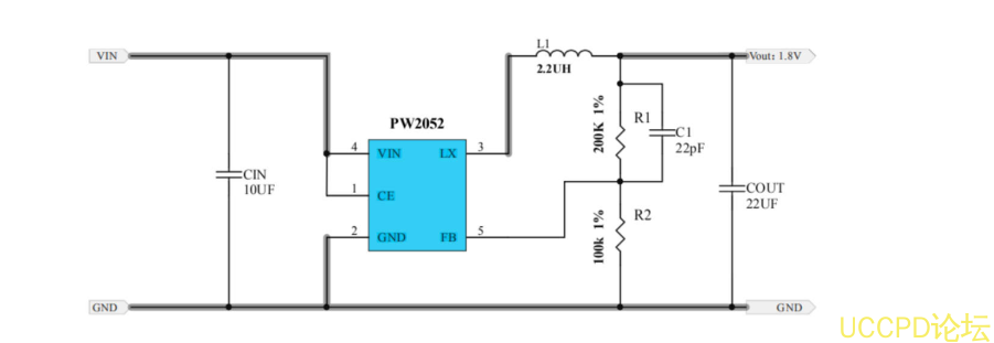 5V降压转3.3V，5V转3V电路图芯片