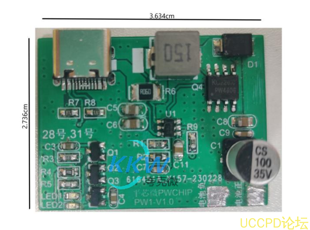 f_97cbb68cac5a08133807b76b7c9cb4d3.png 5V 输入升压 10.8V 给三串磷酸铁锂电池 1A 充电板  31号 PW4040