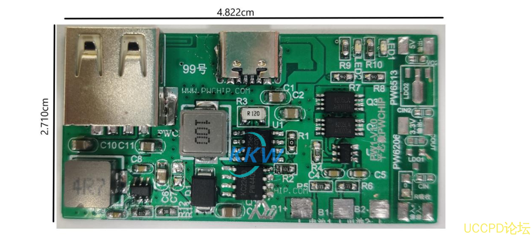 96号锂电池充放电板 5V 2.4A充和放电 