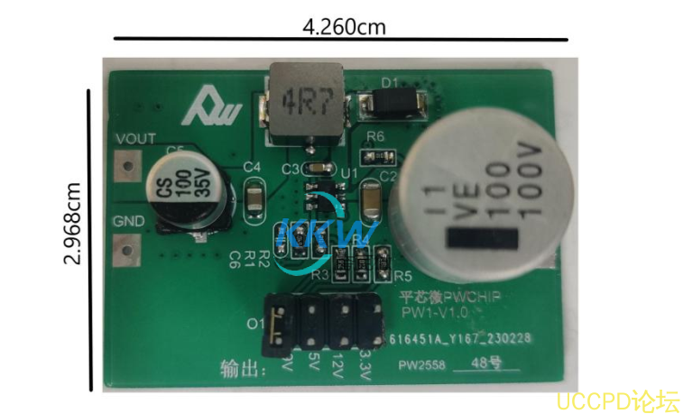 f_01070d193aab8b109596258fb57420b8.png PW2558 降壓電路闆的電路闆  48號