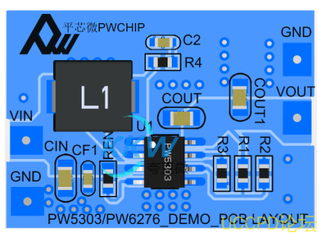 f_072614c35d71be8e7bc27261404aa1a7.png 74号 锂电池升压 5V3A 电路板, PW5303