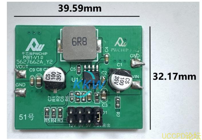 f_6e0b17f18dc4acc67e969b5d84f363d9.png 52號闆  PW2205 降壓電路闆