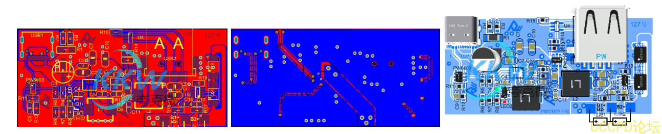f_5e7f5ad0ef99d0db1f4ac6708047f304.png 127号5V-12V2A 快充 PD 给两节锂电池充电和放电 5V2.4A 和保护板方案